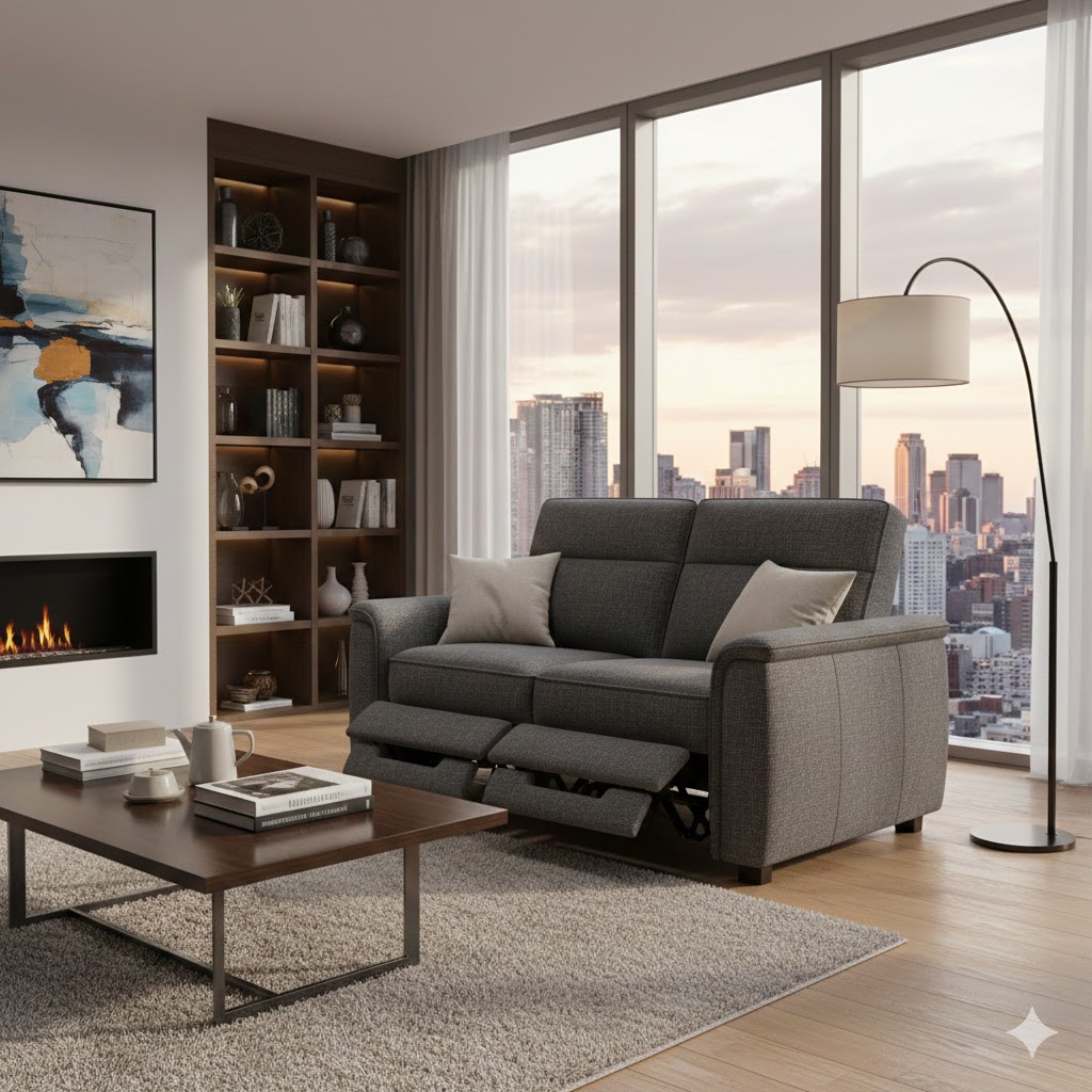 E-Sleep Luxe Motorised Recliner Sofa ( 2-Seater) 